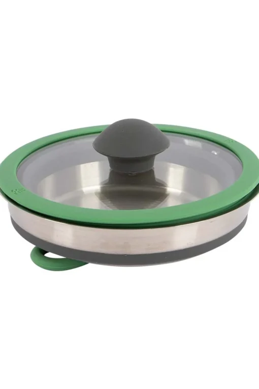 Bo-Camp Kookgerei Steelpan Siliconen Opvouw. 1,3Lt