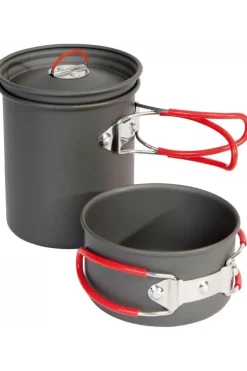 Bo-Camp Pannenset - Explorer 2 - Hard anodized - 2-Delig