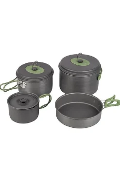 Bo-Camp Pannenset - Explorer 4 Plus - Hard anodized - 4-Delig