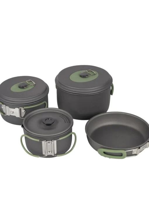 Bo-Camp Pannenset - Explorer 4 - Hard anodized - 4-Delig