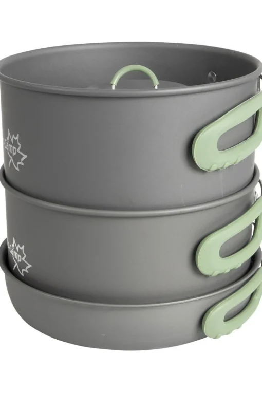 Bo-Camp Pot Explorer Xl 4-Delig Hard Anodized