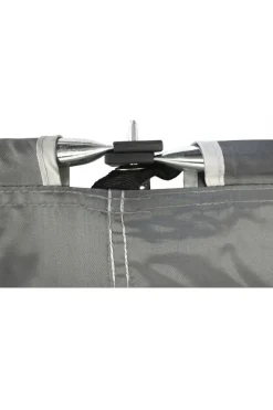 Bo-Camp Voortent Windscherm - Dennis - Met raam - 3-Vaks - 5x1,4 Meter