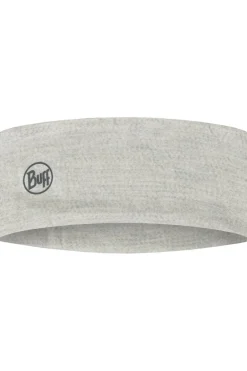 Buff Haarband Lw Merino Wool Headband Solid Cloud