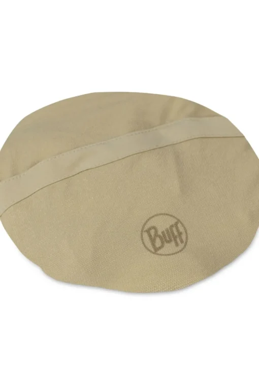 Buff Hoed Adventure Bucket Hat Solid Sand