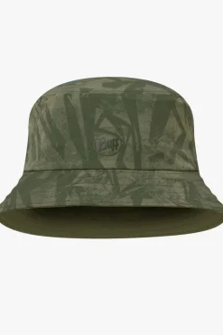 Buff Hoed Adventure Bucket Hat Acai Khaki
