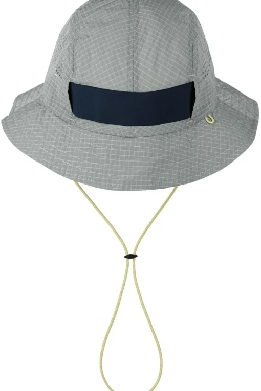 Buff Hoed Go Bucket Hat Solid Flint