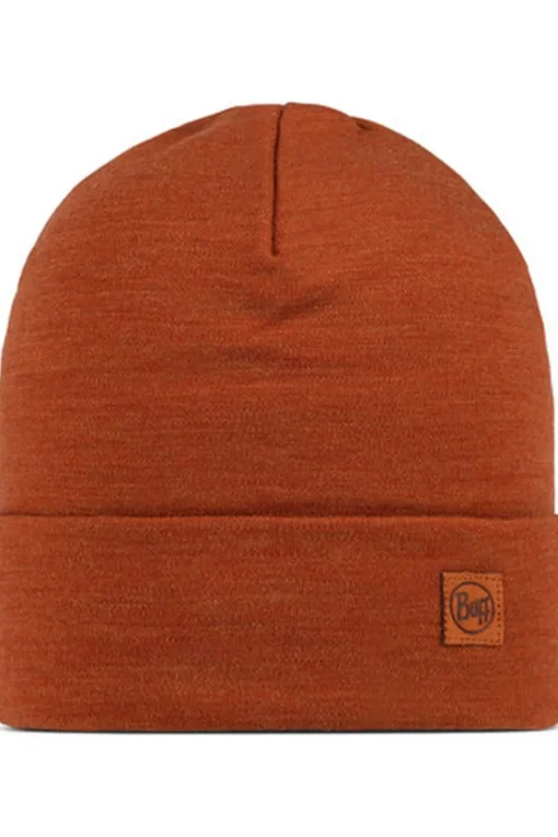 Buff Muts Heavyweight Merino Hat Solid Cinnamon