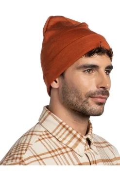 Buff Muts Heavyweight Merino Hat Solid Cinnamon