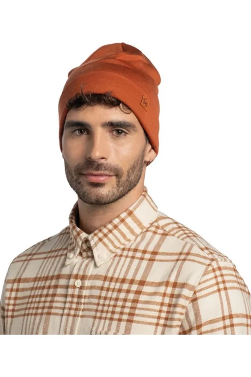 Buff Muts Heavyweight Merino Hat Solid Cinnamon