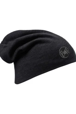 Buff Muts Merino Wool Thermal Solid Black