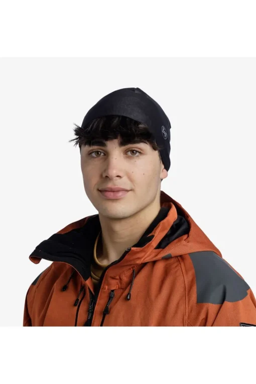 Buff Muts Thermonet Beanie Solid Black