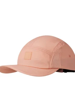 Buff Pet 5 Panel Go Cap Solid Coral
