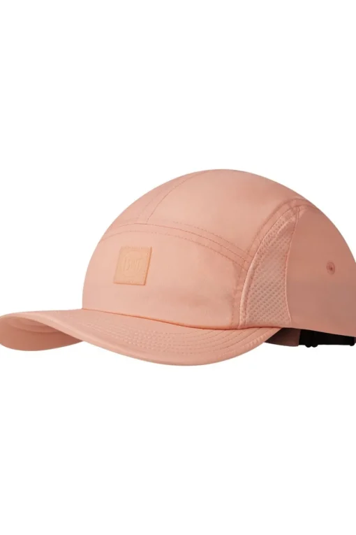 Buff Pet 5 Panel Go Cap Solid Coral