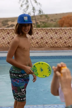 Buff Pet Snapback Cap Solid Azure