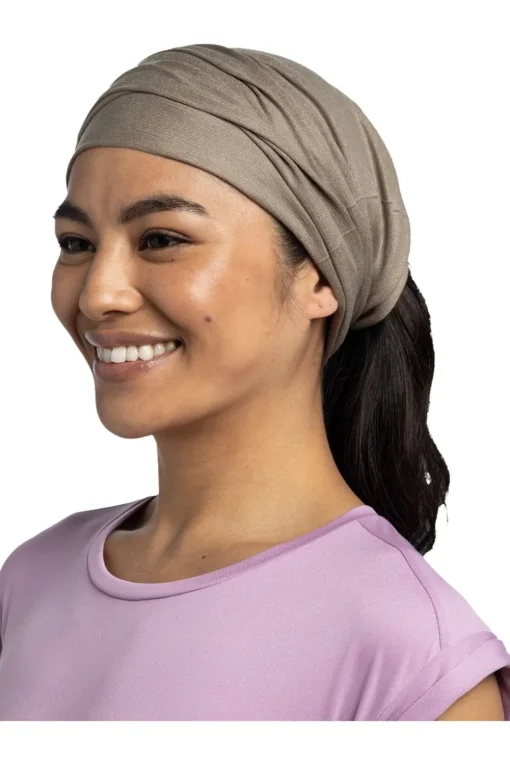 Buff Sjaal Coolnet Uv® Insect Shield Solid Tundra Khaki
