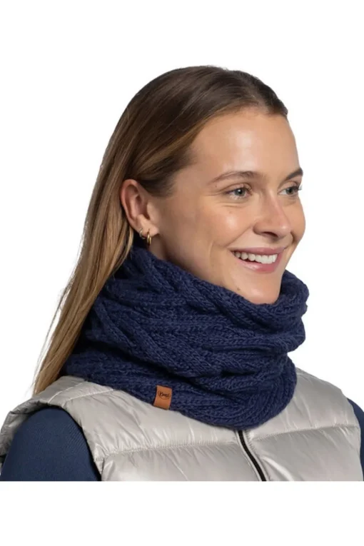 Buff Sjaal Lifestyle Knitted Caryn Midnight