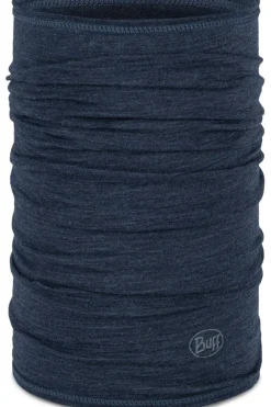 Buff Sjaal Merino Lightweight Wool Solid Night Blue