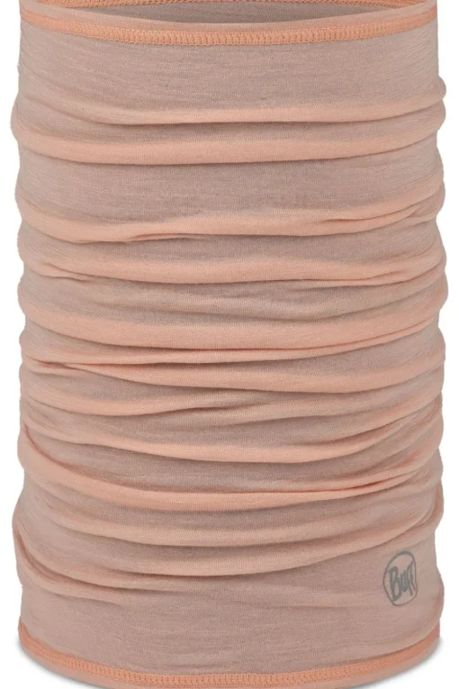 Buff Sjaal Merino Lightweight Solid Coral