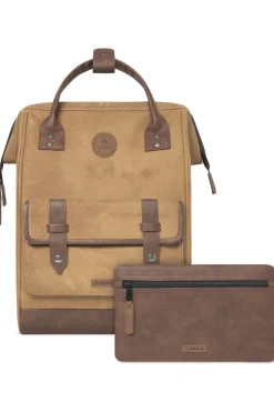 Cabaïa Dagrugzak Adventurer Waxed Cotton Medium 23L