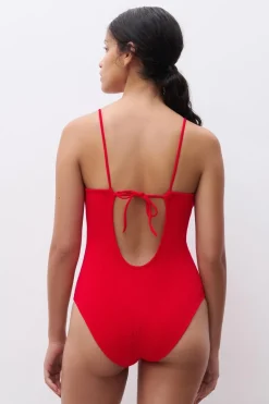 CHANTELLE Badpak Wirefree Plunge T-Shirt Swimsuit
