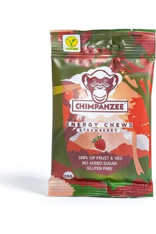 Chimpanzee Drinken Energy Chews Strawberry
