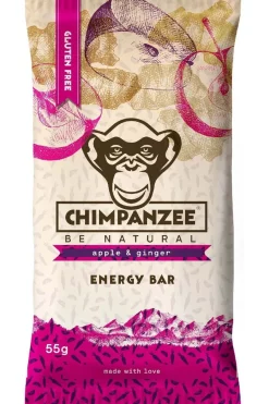 Chimpanzee Reep Apple And Ginger