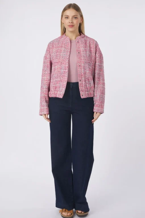 CKS Dames Bomber jacket Creme