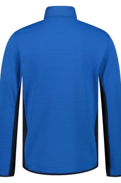 CMP Fleece Man Ski Full Zip Striped Stretch Fleece