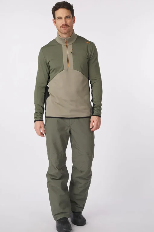 CMP Fleece Man Ski Sweat Grid Tech