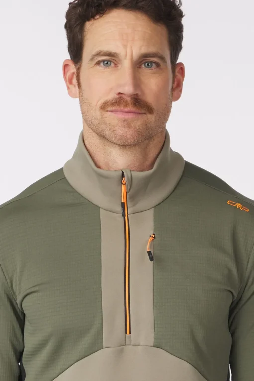 CMP Fleece Man Ski Sweat Grid Tech