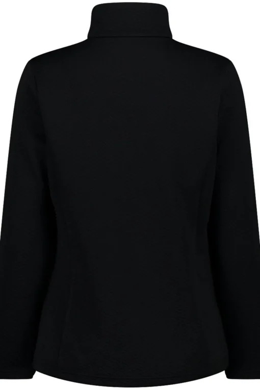 CMP Fleece Woman Ski Full Zip Stretch Jacquard