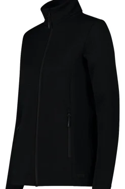 CMP Fleece Woman Ski Full Zip Stretch Jacquard