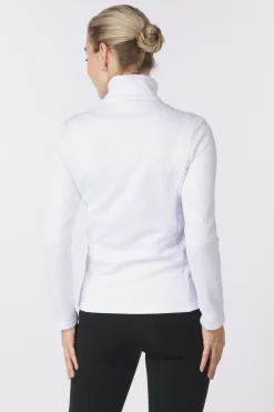 CMP Fleece Woman Ski Full Zip Stretch Jacquard