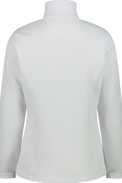 CMP Fleece Woman Ski Full Zip Stretch Jacquard