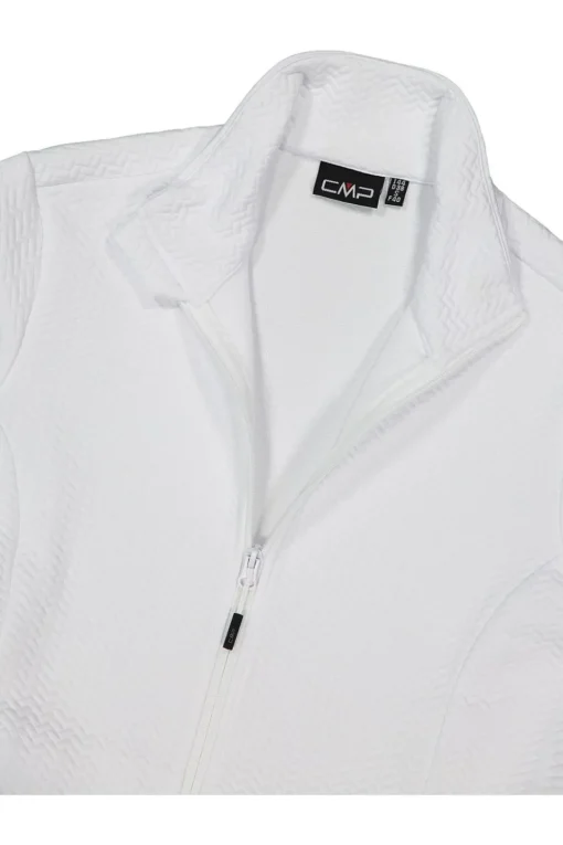 CMP Fleece Woman Ski Full Zip Stretch Jacquard