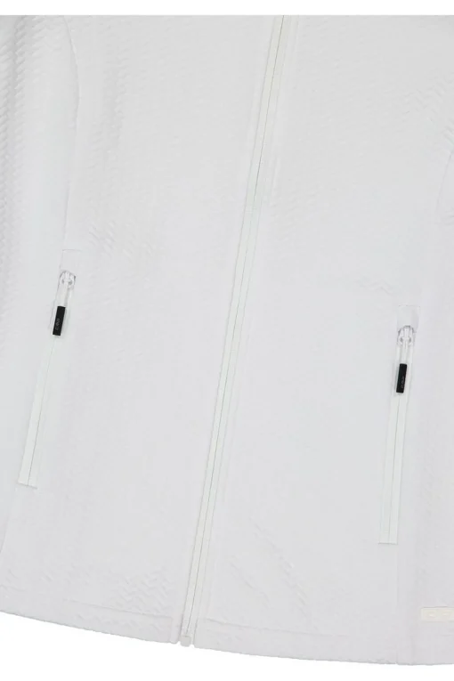 CMP Fleece Woman Ski Full Zip Stretch Jacquard