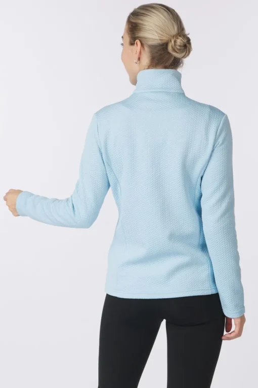 CMP Fleece Woman Ski Sweat Stretch Jacquard