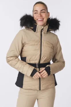 CMP Ski-Jas Woman Ski Jacket With Belt And Fur