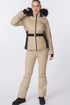 CMP Ski-Jas Woman Ski Jacket With Belt And Fur