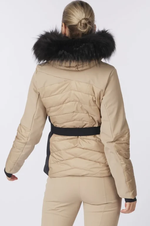 CMP Ski-Jas Woman Ski Jacket With Belt And Fur