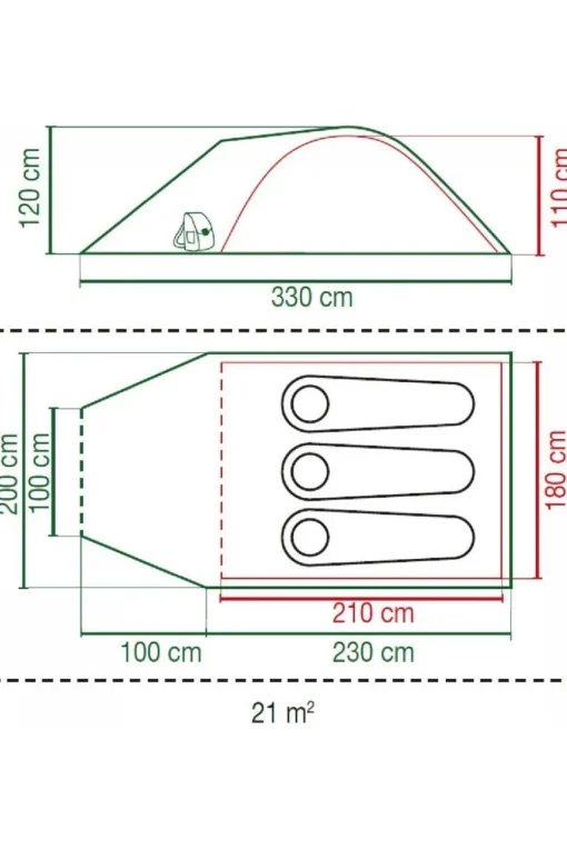 Coleman Tent Pingora Blackout