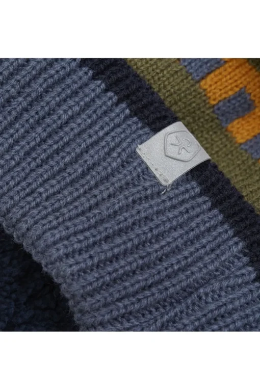 Color Kids Muts Beanie W. Pattern