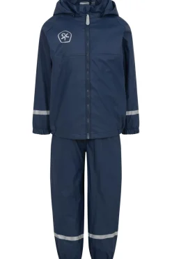 Color Kids Regenjas Rain Set - Fleece Lining - Pu