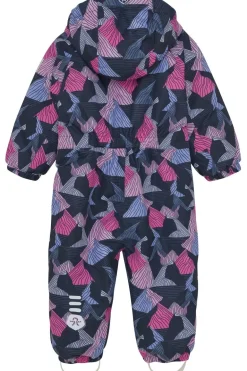 Color Kids Skipak Coverall W. 2 Zip- Aop