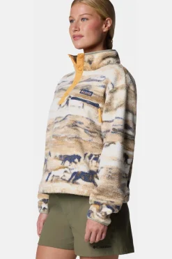 Columbia Fleece Helvetia™ II Printed Cropped Half Snap
