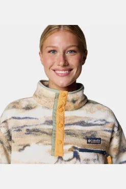 Columbia Fleece Helvetia™ II Printed Cropped Half Snap