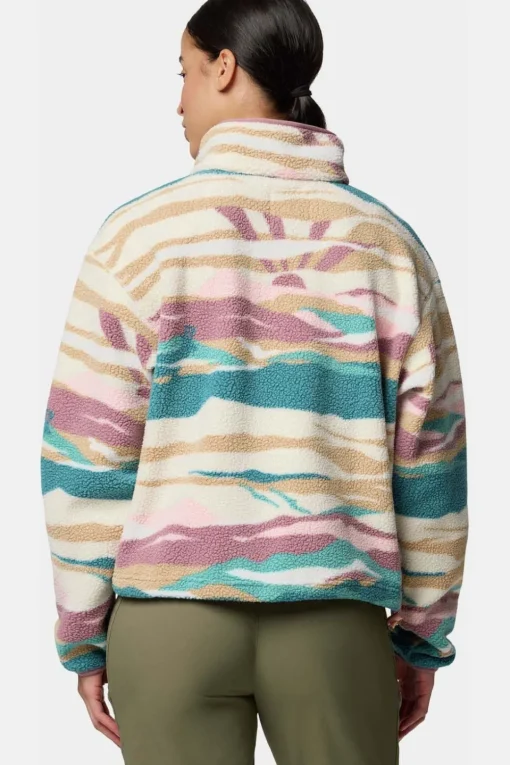 Columbia Fleece Helvetia™ II Printed Cropped Half Snap