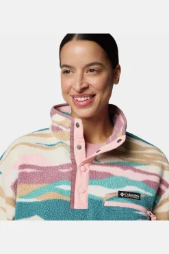 Columbia Fleece Helvetia™ II Printed Cropped Half Snap