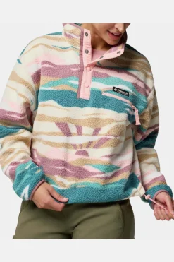 Columbia Fleece Helvetia™ II Printed Cropped Half Snap