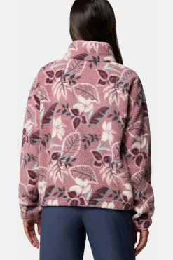 Columbia Fleece Helvetia™ II Printed Cropped Half Snap